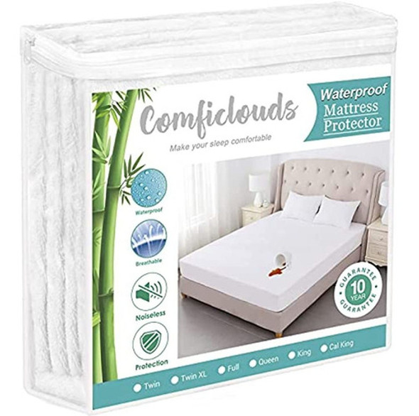 Cubierta De Almohadilla Protectora De Colchón Impermeable Hi 0 Cubierta De Almohadilla Protectora De Colchón Impermeable Hi 0