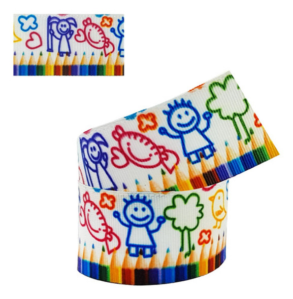 Fita Decorativa - 38mm X 10m - Escolar - G1602 0