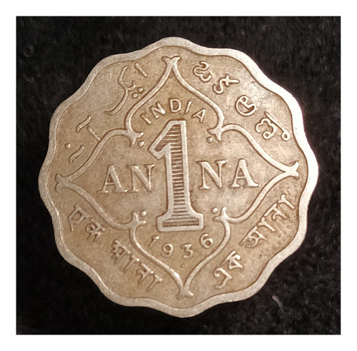 India 1 Anna 1936 Mb Km 513 Jorge V Colonia Británica 0