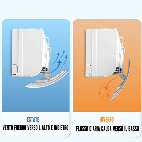 Deflector De Aire Acondicionado Split Plegable Universal 1