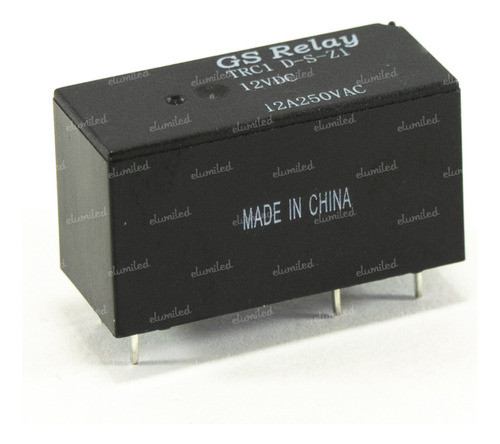 20 Reles Bobina 12v 12a 250v Trc1 D-s-z1 1 Inversor 0