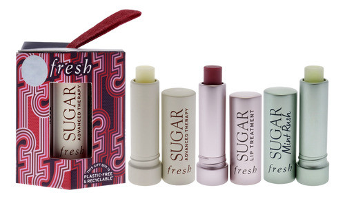 Kit De Cuidado Labial Fresh Tint And Treat Para Mulheres - 3 0
