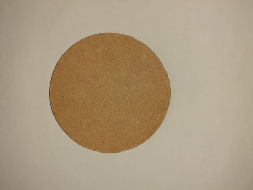 Figura Círculo Disco Fibrofacil Mdf 5.5 Cm - 3 Mm - 50u 0