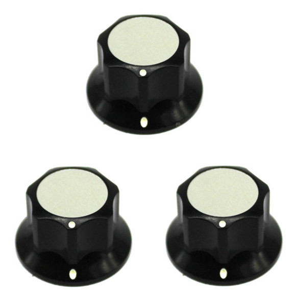 3 Knob Vintage Guitarra Bc Kmk Vintage Guitarra Preto Abs 0