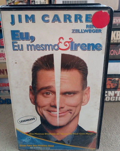Fita Vhs: Eu, Eu Mesmo E Irene / Jim Carrey (original) 0