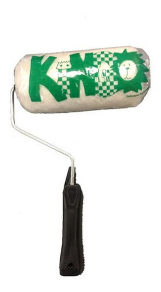 5 Rodillos De Lana Natural 17 Cm Pelo Largo Para Látex Mm 1