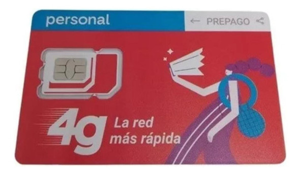 Chip Sim Personal X 60   Prepago - 3 En 1 - 4g X 60 Unidades 1 Chip Sim Personal X 60   Prepago - 3 En 1 - 4g X 60 Unidades 1