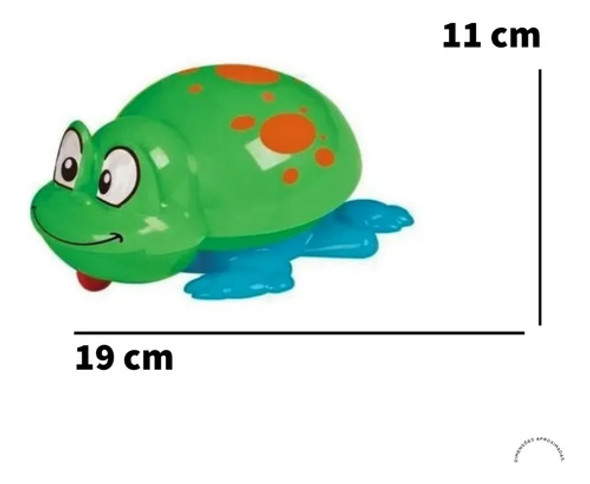 Pega Bebê Sapo Brinquedo Movido A Fricção 934 - Maptoy 1