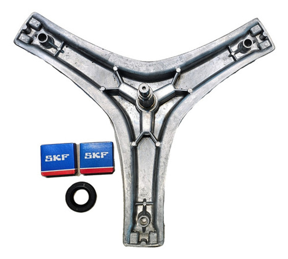 Kit Eje Soporte Tambor Lavarropas Compatible Aurora 8512 0