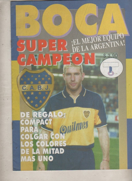 Unica Revista * Boca Super Campeon * Nº 1 - Año 1998 0