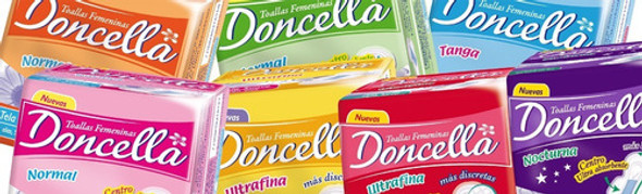 Toalla Doncella Tanga Bulto De 50 Paquetes ( Z / Sur Mayoris 1