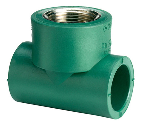 Tee 32 X 3/4 Rosca Hembra Termofusion Tubofusion Caja X30u 0