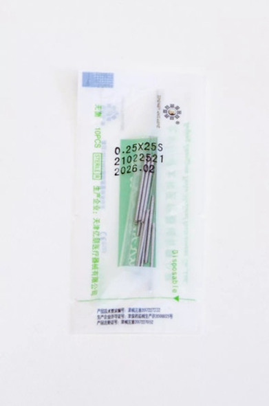 100 Agujas De Acupuntura Medidas 0.30 X 75mm 0