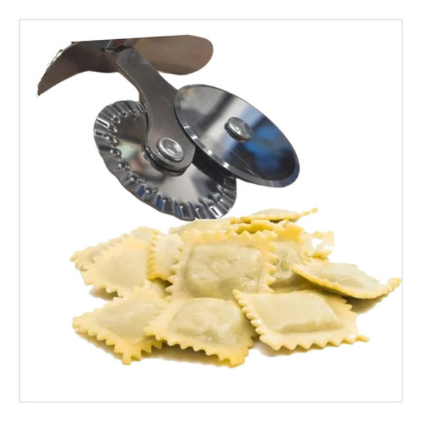 Rueda Cortadora De Ravioles Y Pastas Acero Inoxidable $um 0