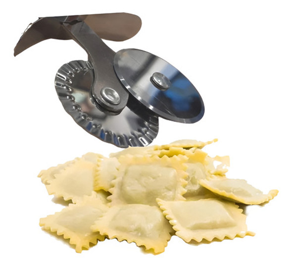 Rueda Cortadora De Ravioles Y Pastas Acero Inoxidable $um 0