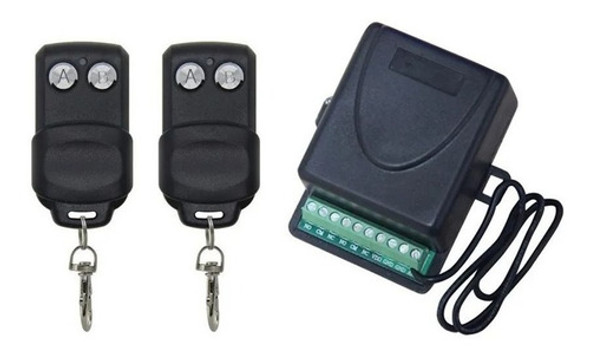 Receptor Y 2 Controles 4 Canales Alarma Motores Cerraduras 0