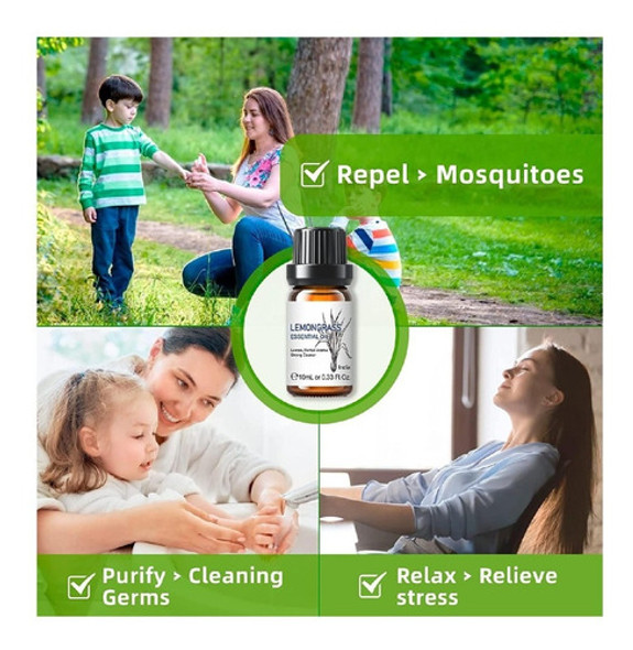 Hiqili I Lemongrass Essential Oil I 10ml 0.33 Floz I Usa 1 Hiqili I Lemongrass Essential Oil I 10ml 0.33 Floz I Usa 1