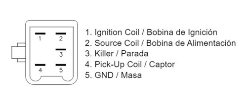 Cdi Universal Magnetico Ficha 5 Pines Dze 1
