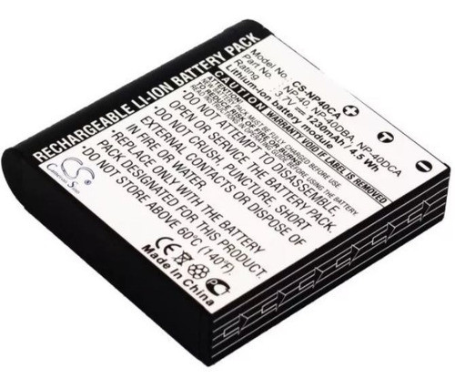 1bateria Np-40 Para Casio Kodak Lb-060 Pixpro Az361/2 Fc150 0