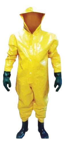 Mameluco De Pvc Reutilizable Y Lavable - Seguridad Laboral 0