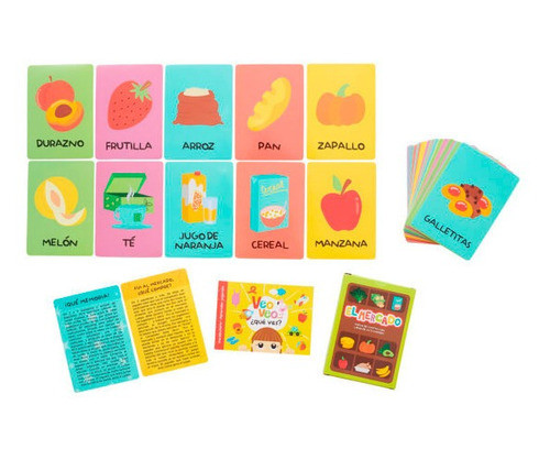 Juego Cartas El Mercado De Alimentos Barco De Papel 1