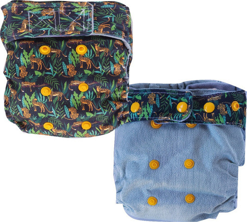 Pañales De Tela Jacaranda, Pack 2 Con Abs Y Regalos - Jaguar 0