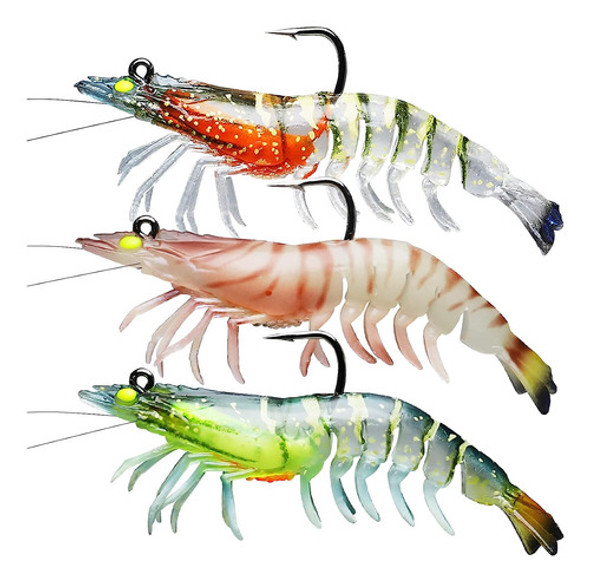 Señuelos Pesca Cangrejo Río Anzuelo Afilado. Pack De 3. 0