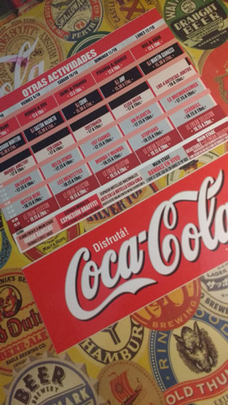 Tarjeta + Sticker Coca & Cola Coleccionables // Belgrano 1 Tarjeta + Sticker Coca & Cola Coleccionables // Belgrano 1