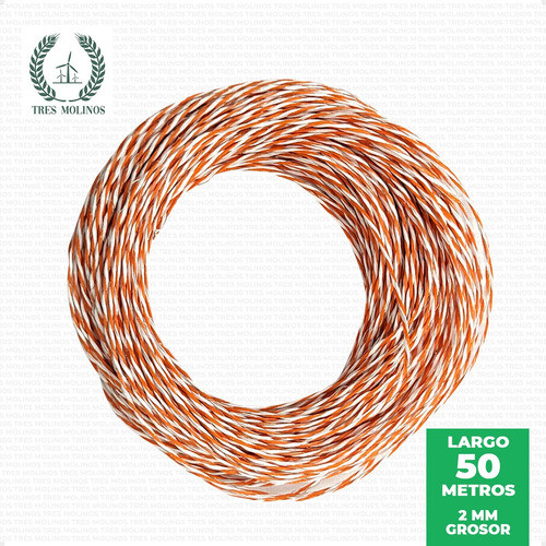 Hilo Electroplastico Domhouse 50 Metros De 4 Hebras De Acero 1