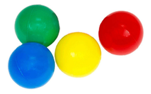 Saco (bolinhas Pra Pi-scina 100 Unid) Azul Verd Verm Ama 1
