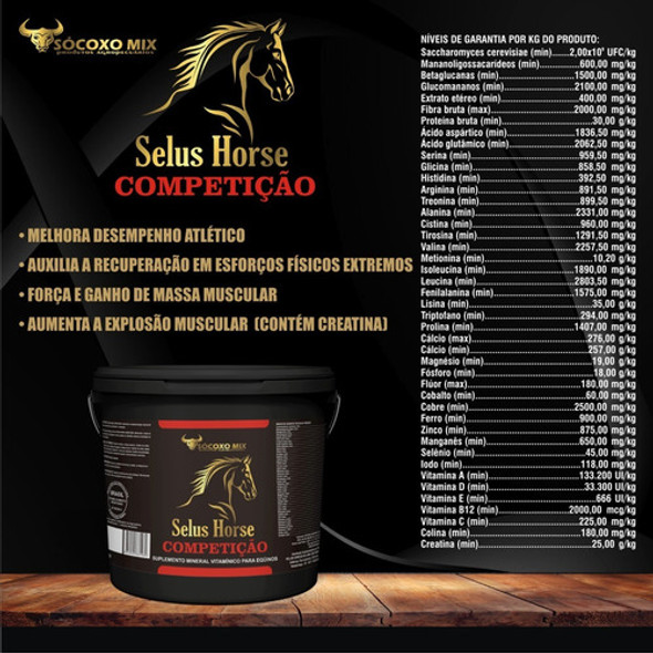Suplemento Para Prova Do Laço E Tambor, Cavalos 5kg+brinde 1