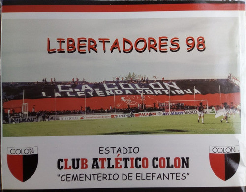 Agenda 1998 Colón De Santa Fe Excelente Estado Coleccionista 1