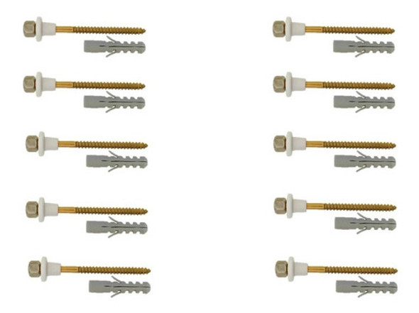 Tornillo Para Inodoro Y Bidet 8cm X 10 Unidades Malvar 0 Tornillo Para Inodoro Y Bidet 8cm X 10 Unidades Malvar 0