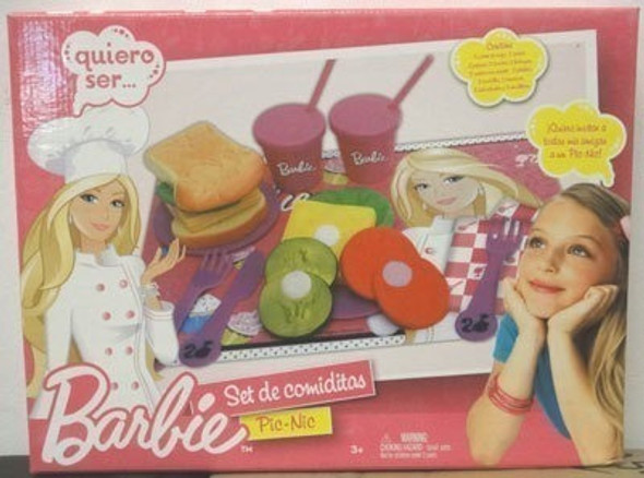 Comiditas Barbie Picnic Barbie Miniplay 0139 0