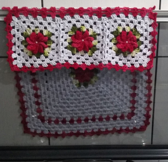 Conjunto Crochê 3 Peças 1