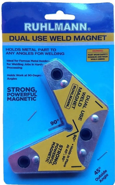 Escuadra Magnetica Para Soldar 9 Kg Esquinera Ruhlmann 1