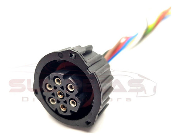 Plug Tomada Lanterna Scania Serie 4 Volvo Axor 7 Vias 1