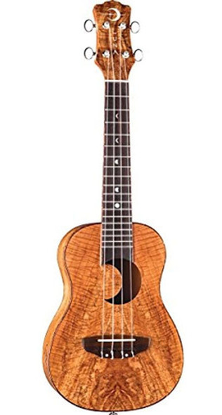 Ukelele De Concierto De Arce Spalt Serie Exótica Luna Con Bo 0
