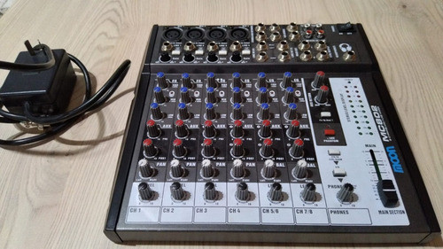 Mixer Consola De Sonido  Moon - Mc 802 (8 Canales) 1