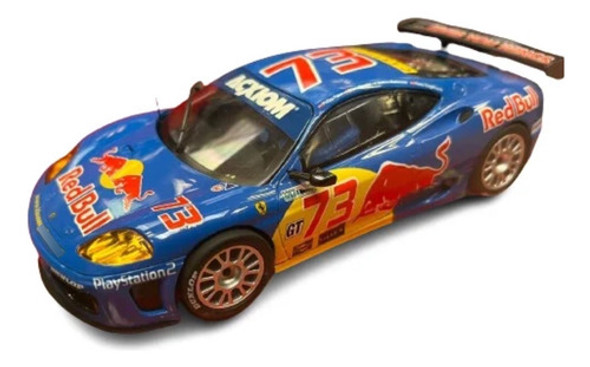 Ferrari 360 Gtc Red Bull 1/32 Scalextric Scx Slot 0