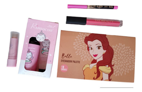 Kit Maquillaje Paleta Sombras 0