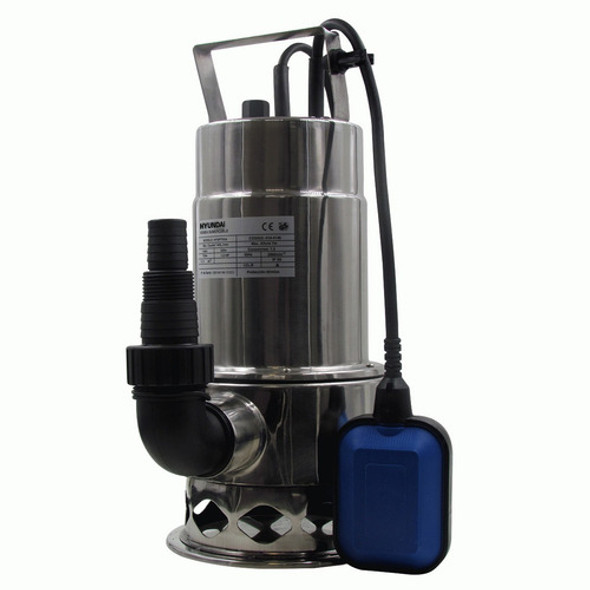 Hysp750a Bomba Sumerg.hyundai 1.0hp 140l/m Alt.7m Acero Inox 0