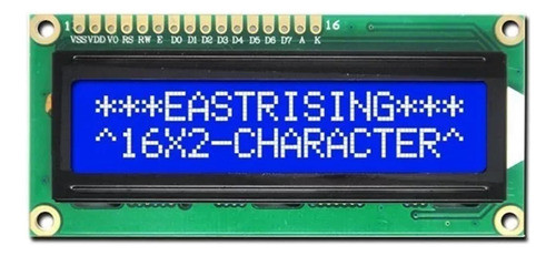 Display Lcd 1602 Backlight Azul 16x2 Ardui Raspberry Stw 0