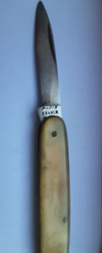 Navaja Nacar Cortapluma Antigua France Paris Y Otro Regalo 1