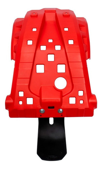 Cubre Carter Motor Honda Xr 250 Tornado Xre 300 Rojo Amx 0