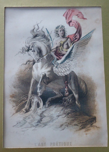 Gravura Em Cores De Émile Bayard - 1875 1