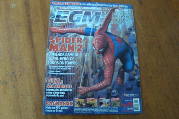 Revista Egm Brasil 29 / Spider Man Gta San Andreas Ragnarok 0 Revista Egm Brasil 29 / Spider Man Gta San Andreas Ragnarok 0