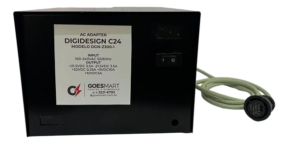 Power Supply for Digidesign C24 / Avid DGN-Z300 Mixing Console – Compatible AC/DC Adapter by Goesmart