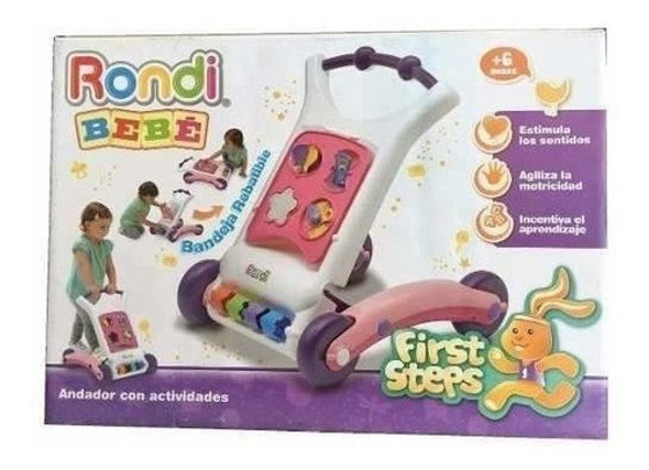Rondi Caminador First Steps Rosa Con Actividades Mt3 2506 1