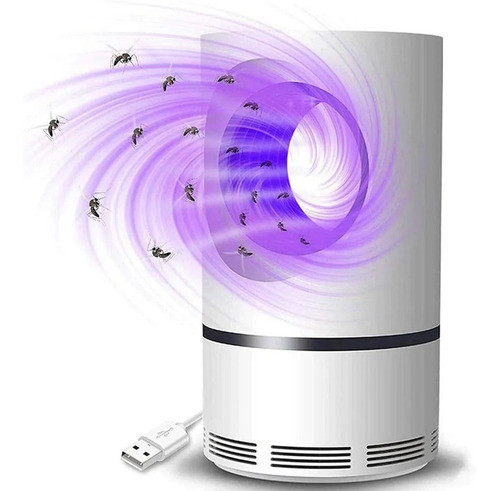 Armadilha Mata Mosquito Repelente Led Ultravioleta Dengue 1